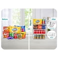 thumbnail image 6 of Sorbus Clear Stackable Storage Bins, Open Front Acrylic Pantry Organizer, Large 8 Pack, 6 of 12