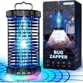 thumbnail image 1 of Bug Zapper CreateFun 2026 mejorado, 3 en 1, recargable, negro, 1 of 8
