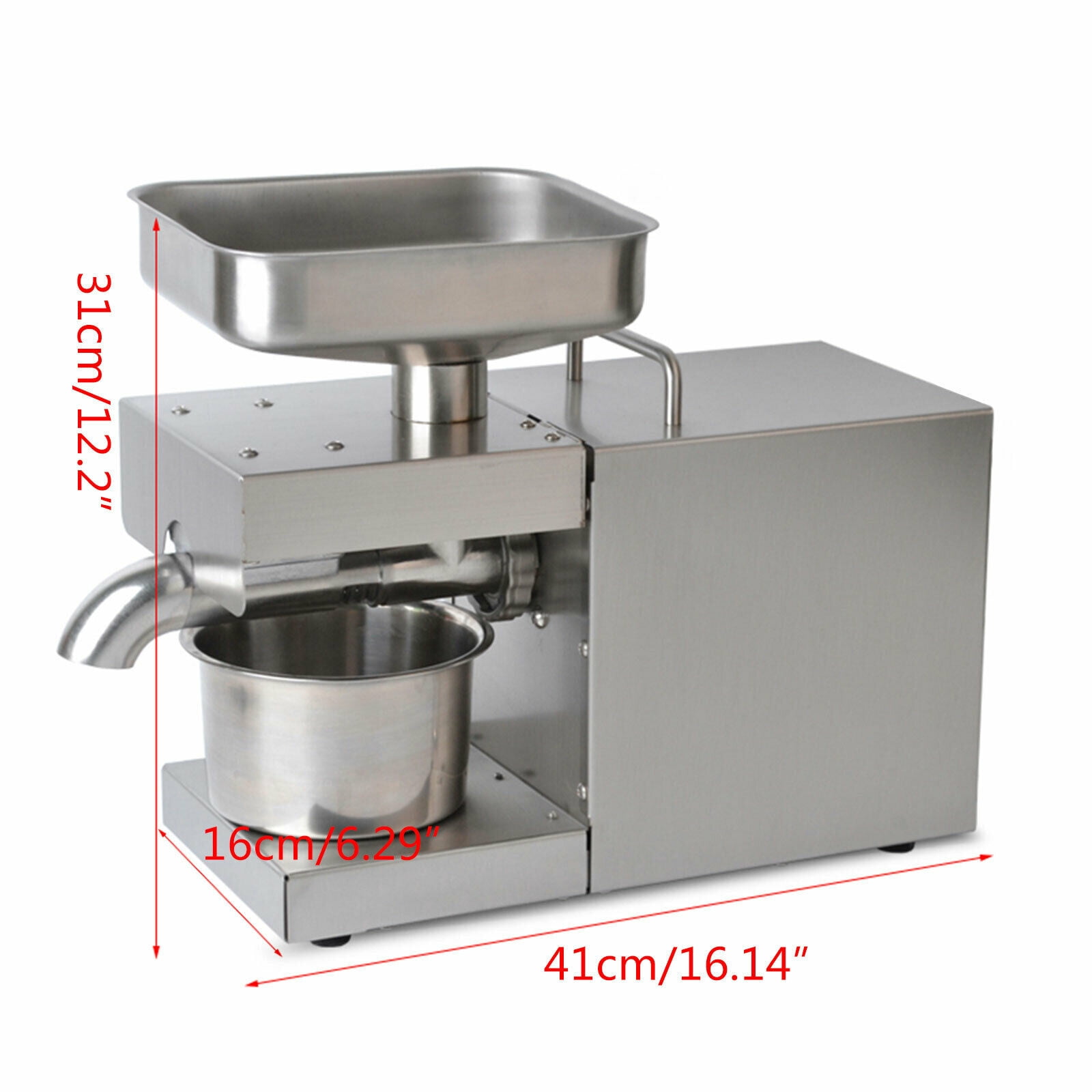Commercial Automatic Oil Press Machine Oil Expell Electric Hot/ Cold Oil Machine