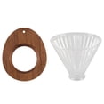 thumbnail image 1 of jifeng Coffee Dripper Holder Funnel Drip Holder Sufficient Extraction for Coffee Set, 1 of 7