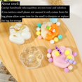 thumbnail image 3 of Taba Squishy Cat Paw Squeeze Toys Juguete sensorial Fidget para su mejor fiesta suave y relajada Favores Regalo de cumpleaños Juguetes blandos para adultos (Degradado naranja blanco), 3 of 5