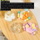 thumbnail image 3 of Taba Squishy Cat Paw Squeeze Toys Juguete sensorial Fidget para su mejor fiesta suave y relajada Favores Regalo de cumpleaños Juguetes blandos para adultos (Degradado naranja blanco), 3 of 5