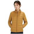 thumbnail image 1 of Chaqueta de plumón ligera con cuello alto, chaqueta informal corta de gran tamaño para mujer Sincero Electrónica, 1 of 2