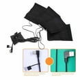 thumbnail image 3 of Clothes USB Electric Heating Pads Cloth Warming Heated Clothes Vest Jacket Pads Heater Sheet, 3 of 7