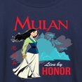thumbnail image 3 of Disney Mulan - Live By Honor - Women's Short Sleeve Graphic T-Shirt, 3 of 5