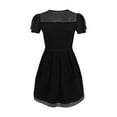 thumbnail image 5 of Gubotare Cute Dresses for Teen Girls Baby Girls' and Toddler Short Sleeve Polo Dress Drop Waist Size 5-6T (Black,5-6 Years), 5 of 5