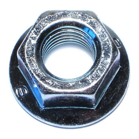 

12mm-1.75 Zinc Plated Class 8 Steel Coarse Thread Flange Nuts (6 pcs.)