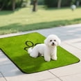 thumbnail image 3 of Washable Fake Grass Pet Mat Waterproof Anti-Leak Dog Cat Potty Training Pad with Non-Slip Backing for Indoor/Outdoor Use, 3 of 7