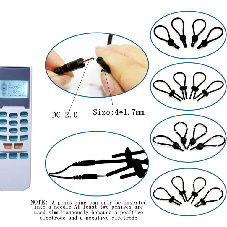 E-Stim Black Devices Te-ns Stim Electric Shock Accessories