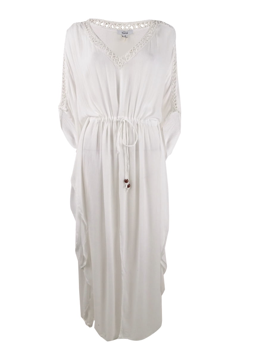 plus size maxi dress swim cover up