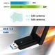 thumbnail image 5 of Tarjeta WiFi AC1300M USB 3.0 2.4+5.8G Tarjeta de red inalámbrica de doble banda para juegos de PC de escritorio, 5 of 7
