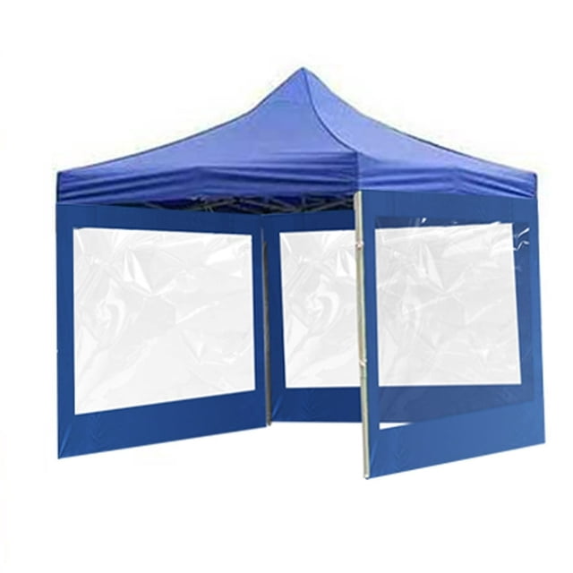 EIMELI Tentes de Camping et de Randonnée Liquidation Extérieur Pare-Soleil Transparent Décorations Imperméables Tissus Résistants à la Pluie Extérieur Cour Jardin Cour Arrière Voyage en Plein Air ( Plafond) Bleu