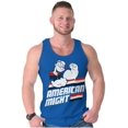 thumbnail image 5 of Popeye The Sailor Man American Might Tank Top T Shirts Men Women Brisco Brands X, 5 of 6