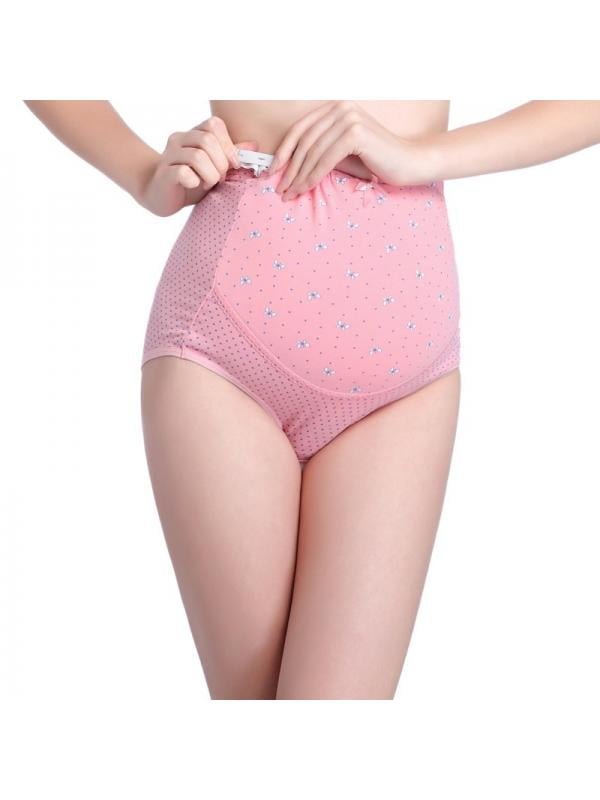 Women's Maternity Panties Adjustable Briefs Soft High Waist Pregnancy