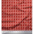 thumbnail image 1 of Soimoi Viscose Chiffon Fabric Stencil Floral Fabric Prints by Yard 42 Inch Wide, 1 of 3