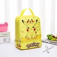 thumbnail image 1 of Pokemon Pikachu Portable Lunch Box Cartoon School Kids Snack Storage Bag for Children Creative Double Layer New, 1 of 1