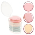 thumbnail image 3 of Miangastore 7Pcs Reusable Polyurethane Makeup Puff for Face Powder and Liquid Foundation Assorted Color, 3 of 9