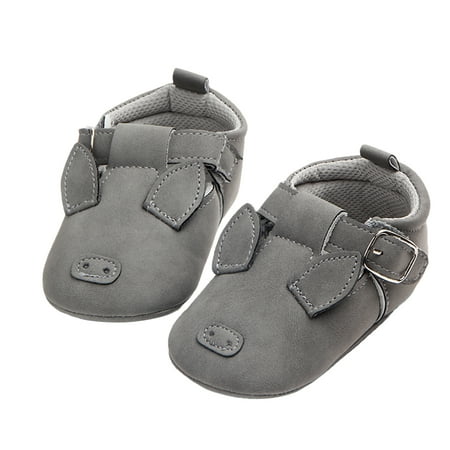 

hirigin Infant Flat Shoes Cartoon Animals Pattern Soft Sole Sneakers