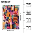 thumbnail image 2 of FORMRS 1-Subject Spiral Notebook 8" x 5" College Ruled 60 Refillable Sheet A5 Hard Cover, Art Buildings, 2 of 7