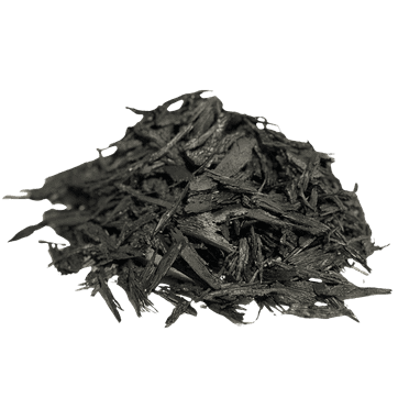 100% Wire-Free Shredded Rubber Mulch – Black – 10 lb (0.6 cu ft) – Long-Lasting, Low Maintenance, Safe for Kids & Pets – Ideal for Landscaping & Playgrounds