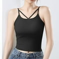 thumbnail image 5 of Timegard Camisole Tops for Women Summer Workout Tank Tops with Built in Bras Slim Stretch Athletic Tops, 5 of 6