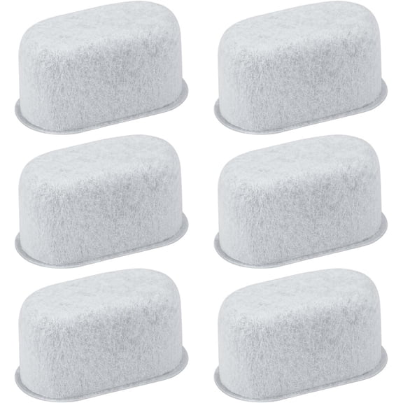 Kospetsin Activated Charcoal Filter Replacement Water Filters for Mr. Coffee Easy Measure and Dishwashable 12-Cup Coffee Makers, Coffee Machine 6 Pack