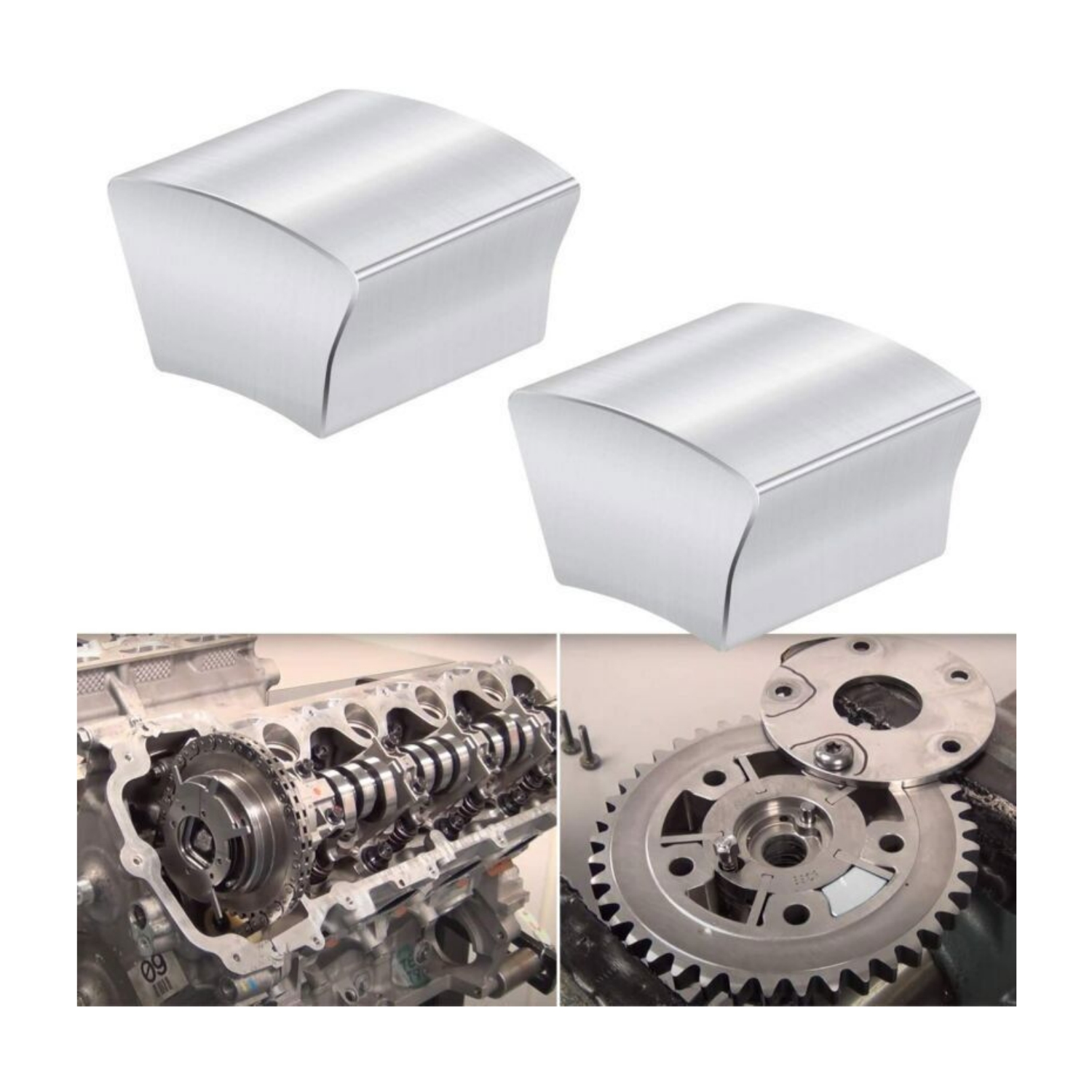 Geartronics Cam Phaser Lock Out Set - Fix 5.4L 3V Ford V8 Noise (F150, Expedition, Mustang) C135-A005