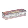 thumbnail image 2 of Wobogo Red Eyes Orangutan Pattern Clear Pencil Case Plastic Pencilboxes Stackable Design Study Materials for Classroom Office, 2 of 7