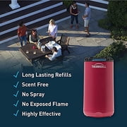 Thermacell Patio Shield Mosquito Repeller with 12-Hour Refill, Magenta