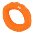 thumbnail image 3 of Silicone Hand Gripper Strengthener Finger Stretcher Ring for Fitness Exercise(Orange 70LB), 3 of 8