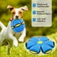 thumbnail image 4 of Juguete de bola de platillo volador para perros, juguete de bola de disco para perros de tiro plano al aire libre, bola de perro de forma cambiable, juguetes interactivos para mascotas, 4 of 5