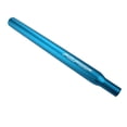 thumbnail image 4 of Lightweight Straight Seat Post Extender Bike Seatpost - Blue 31.6x350, as described, 4 of 7