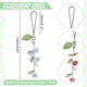 thumbnail image 2 of 5 colgantes de flores para teléfono móvil, diseño de lirio de los valles, correa para teléfono móvil, bonitos colgantes para teléfono, correa para teléfono, 2 of 6