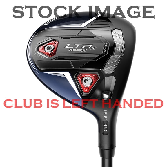 Cobra Golf Left-Hand LTDx Max Pct/Red Fairway Wood,#3W (15.5)Helium Nano Regular - Left-Handed