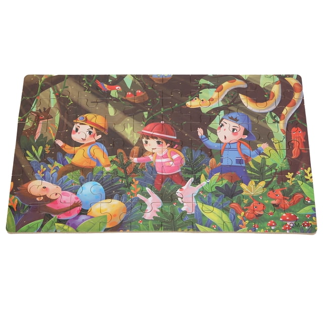 Rompecabezas 60 Piezas Niños Rompecabezas Exquisito Patrón De Dibujos Animados Niño Rompecabezas Juguete Regalo Con Caja De Almacenamiento