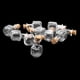 thumbnail image 3 of Colgantes de botella piezas + Pin de tornillo de 50 piezas + Llave dividida de 50 piezas, 3 of 9