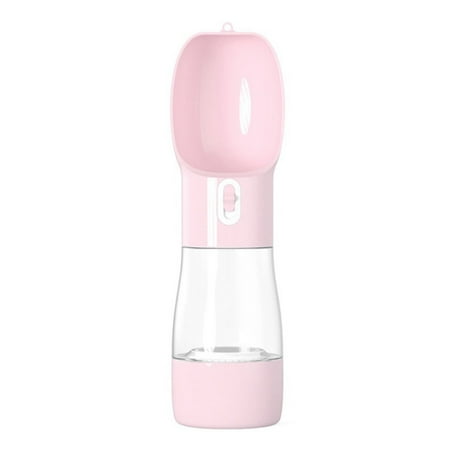 

Ziizwfa Pet Portable Drinking Water Bottle New Multi-function Utensils Dog Hanging Outdo