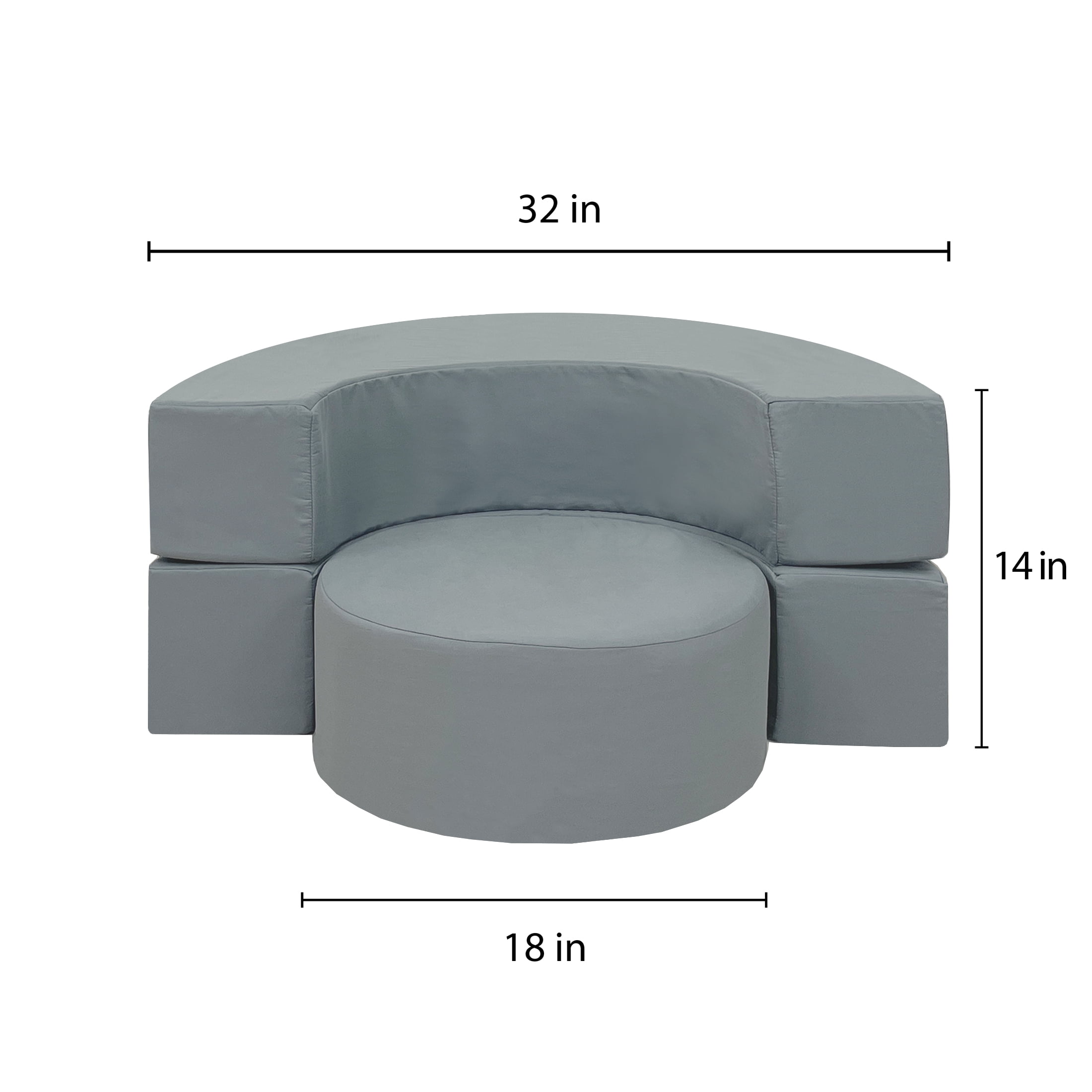 Imaginarium Kids and Toddler Foldisc Play Chair