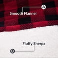 thumbnail image 2 of Sudadera con capucha extragrande de forro polar, cómoda, larga y esponjosa, para mujeres, hombres y adultos., 2 of 5