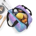 thumbnail image 5 of Disketp Multicolor Glitter Lunch Bag for Women Men, Leakproof Thermal Cooler Sack Food Handbags Case High Capacity forTravel Work School Picnic, 5 of 5