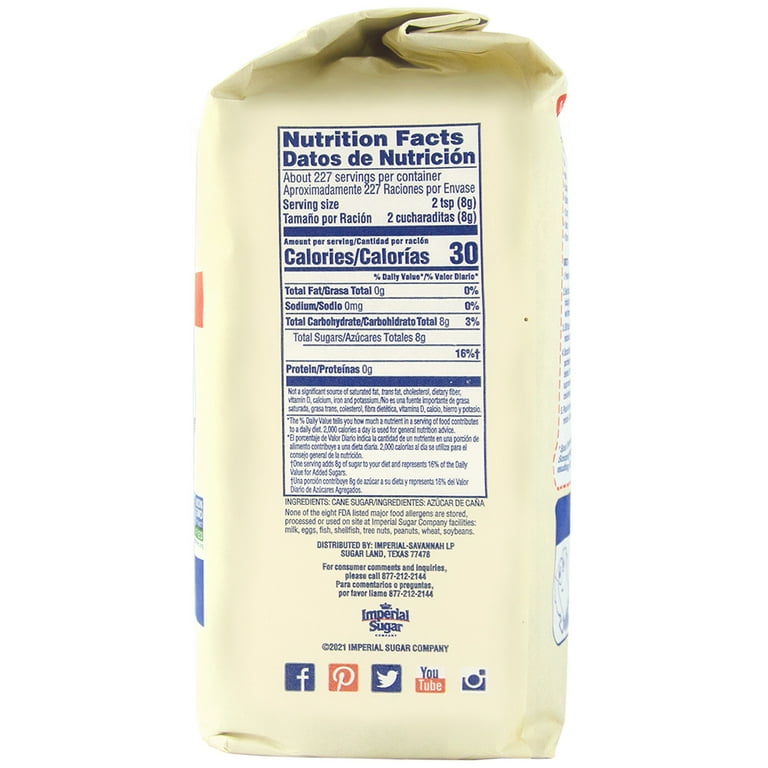 Dixie Crystals Extra Fine Granulated Sugar, Non-GMO, 4 lb
