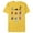 Yellow, variant on Disney Junior T.O.T.S. Characters - Short Sleeve Blended T-Shirt for Adults -Customized-Yellow