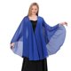 thumbnail image 3 of Chal de Gasa Mujer Señora Estola Mantón Bufanda Capa Ponchos Pañuelo Elegante Suave Ligero Chifón Seda Verano Primavera Boda Fiesta, 3 of 5