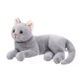 thumbnail image 2 of Simulation Cute Solid Color Cat Plush Toy Doll Children's Birthday Gift, 2 of 9