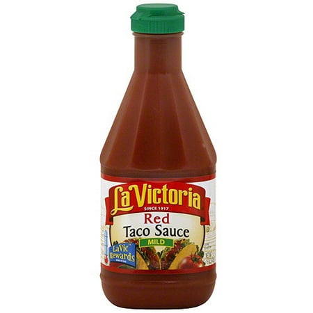 La Victoria Mild Red Taco Sauce, 15 oz (Pack of