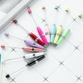 thumbnail image 6 of JZROCKER 6x Metal Ballpoint Pen Smooth Writing Pen DIY Beaded Pen Beadable Signature Pen, 6 of 20