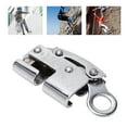 thumbnail image 1 of Rock Climbing Self Locking Rope Grab, Easy Assembly Alloy Steel Built in Spring Climbing Safety Harness Rope Grab Fall Protection  for Exploration, 1 of 7