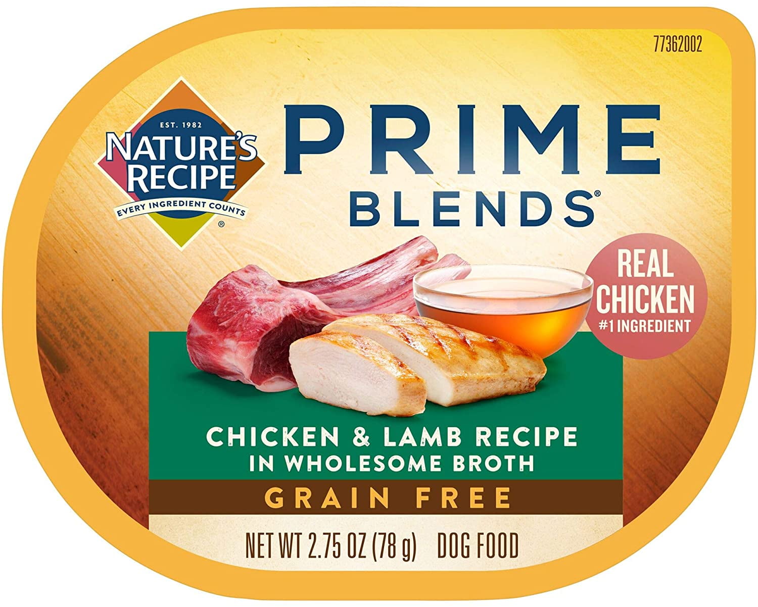 Nature's Recipe Prime Blends Wet Dog Food, 2.75 Ounce Cups ( 12 Pack