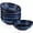 Blue, variant on Ceramic Salad Bowls Set for Kitchen, Serving - 32 Ounce Soup Bowls, Pasta Bowls, Chip Resistant, Dishwasher Microwave Safe, Large, Fluted, stoneware