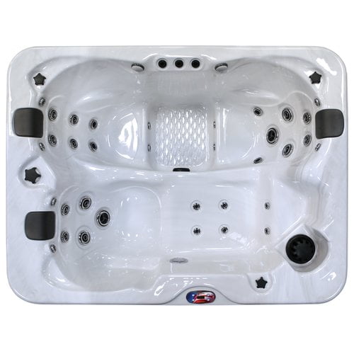 3-Person 34-Jet Lounger Spa with Bluetooth Stereo System, Subwoofer and Backlit LED... by Lloyds Material Supply